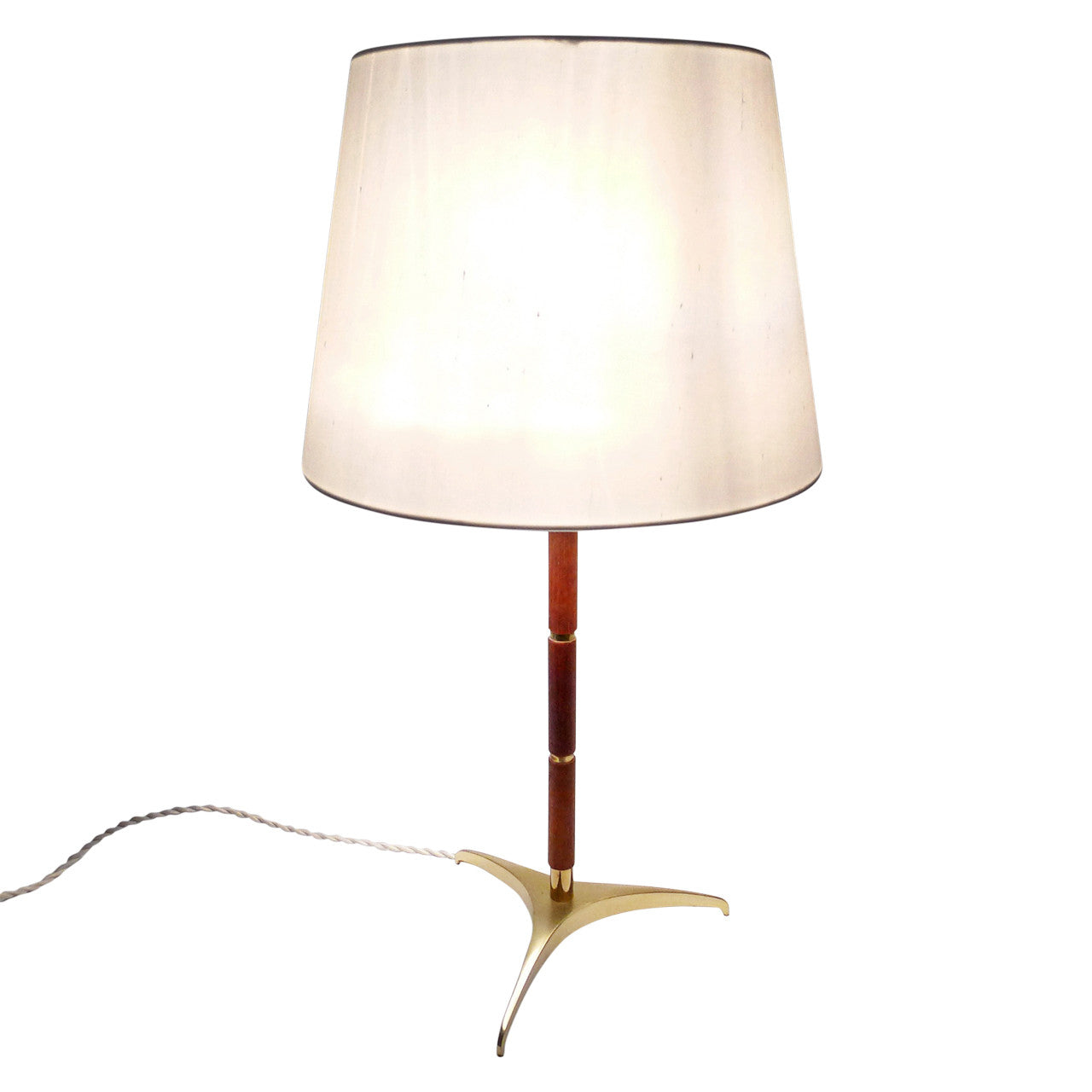 Vintage Tripod Table Lamp attributed to J. T. Kalmar