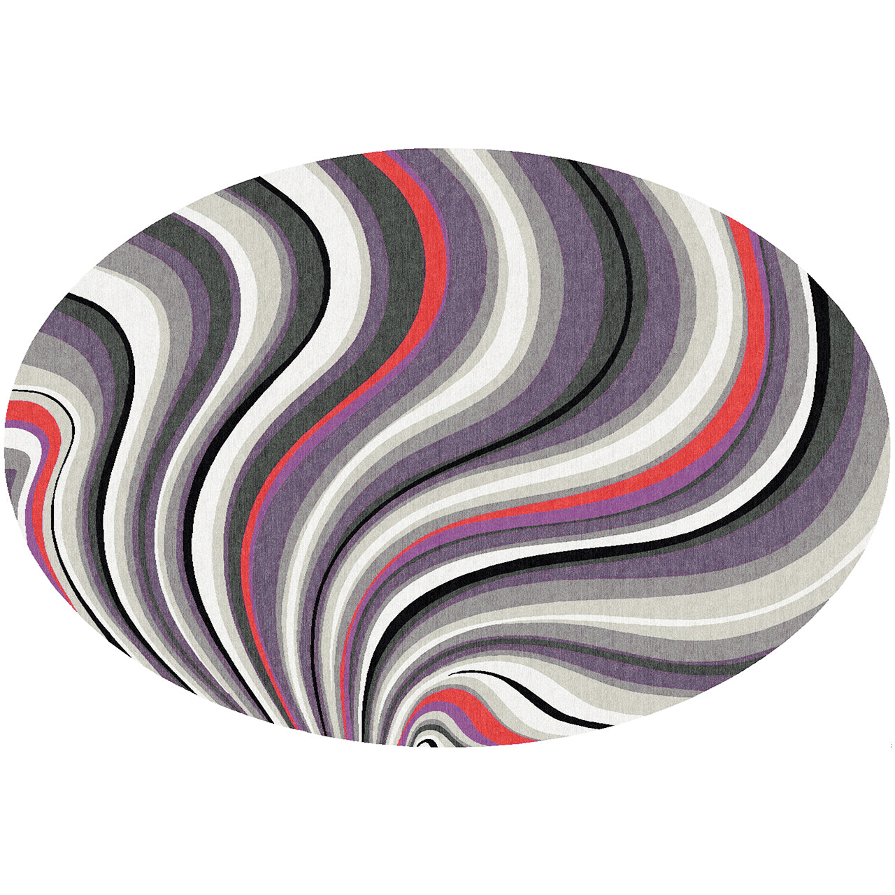 "Kensington Wave" Rug by Adeeni Design Atelier