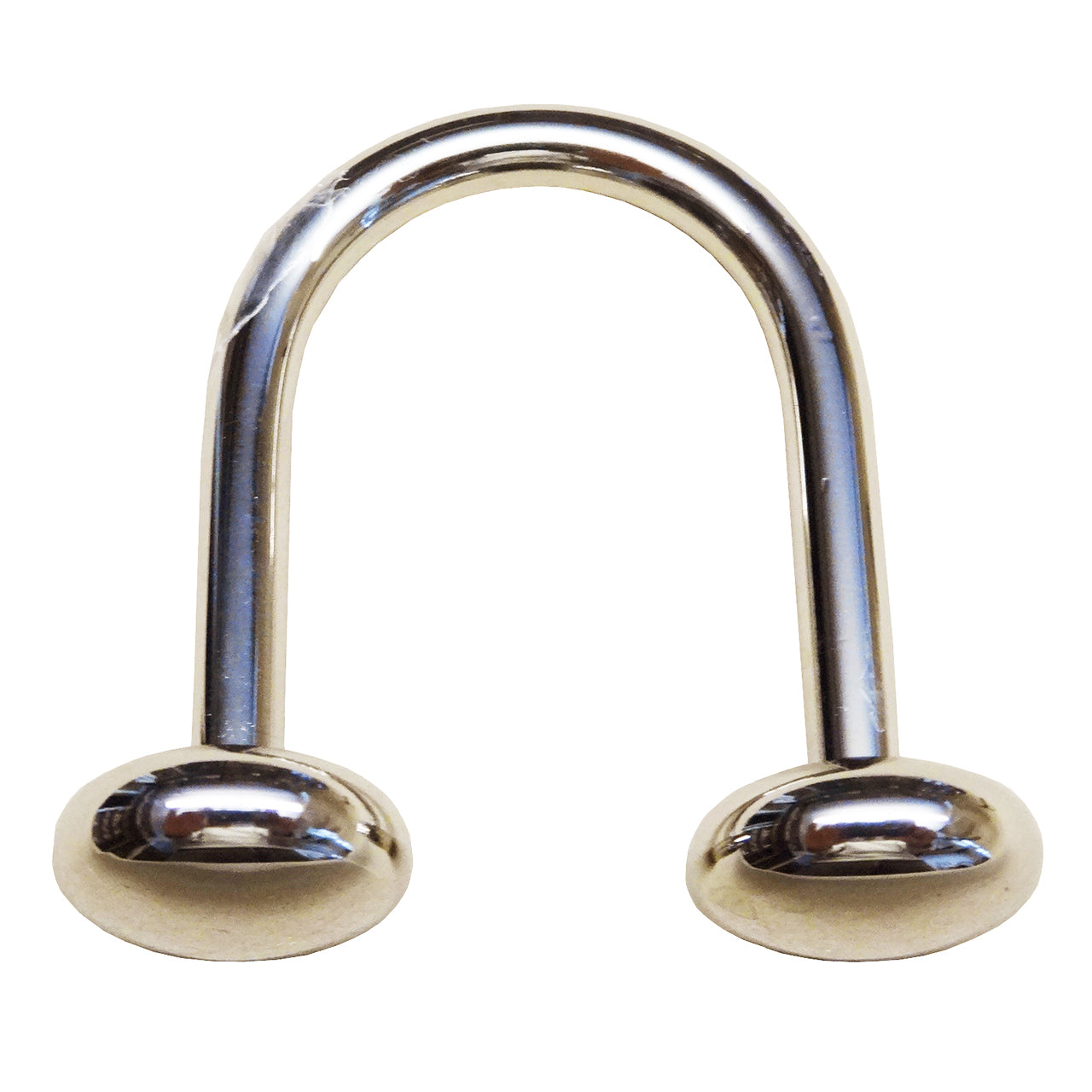"U" #4617 Keyring in Brass by Carl Auböck