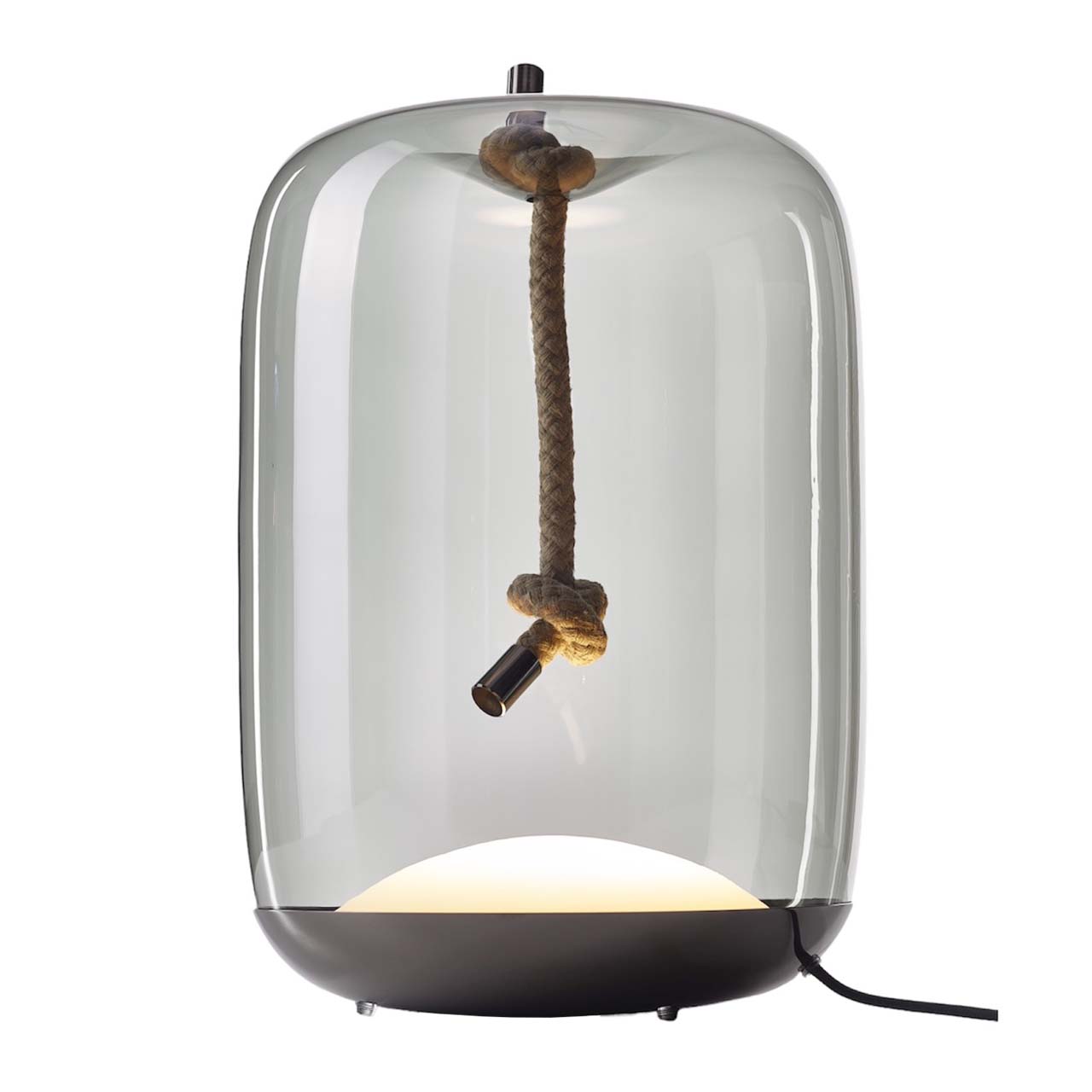 "Knot Cilindro" Table Lamp by Chiaramonte Marin