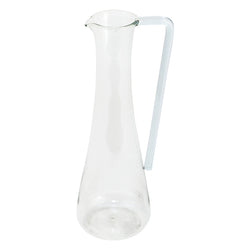 Clear Handle Mid-Century Modern Berlutze Vase