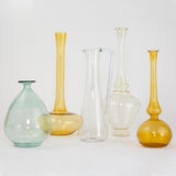 Light Yellow Mid-Century Modern Lauscha Vase