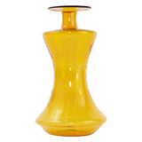 Amber Mid-Century Modern Lauscha Vase