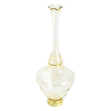 Light Yellow Mid-Century Modern Lauscha Vase
