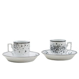 "Gravitation" Espresso Cup and Saucer by Augarten