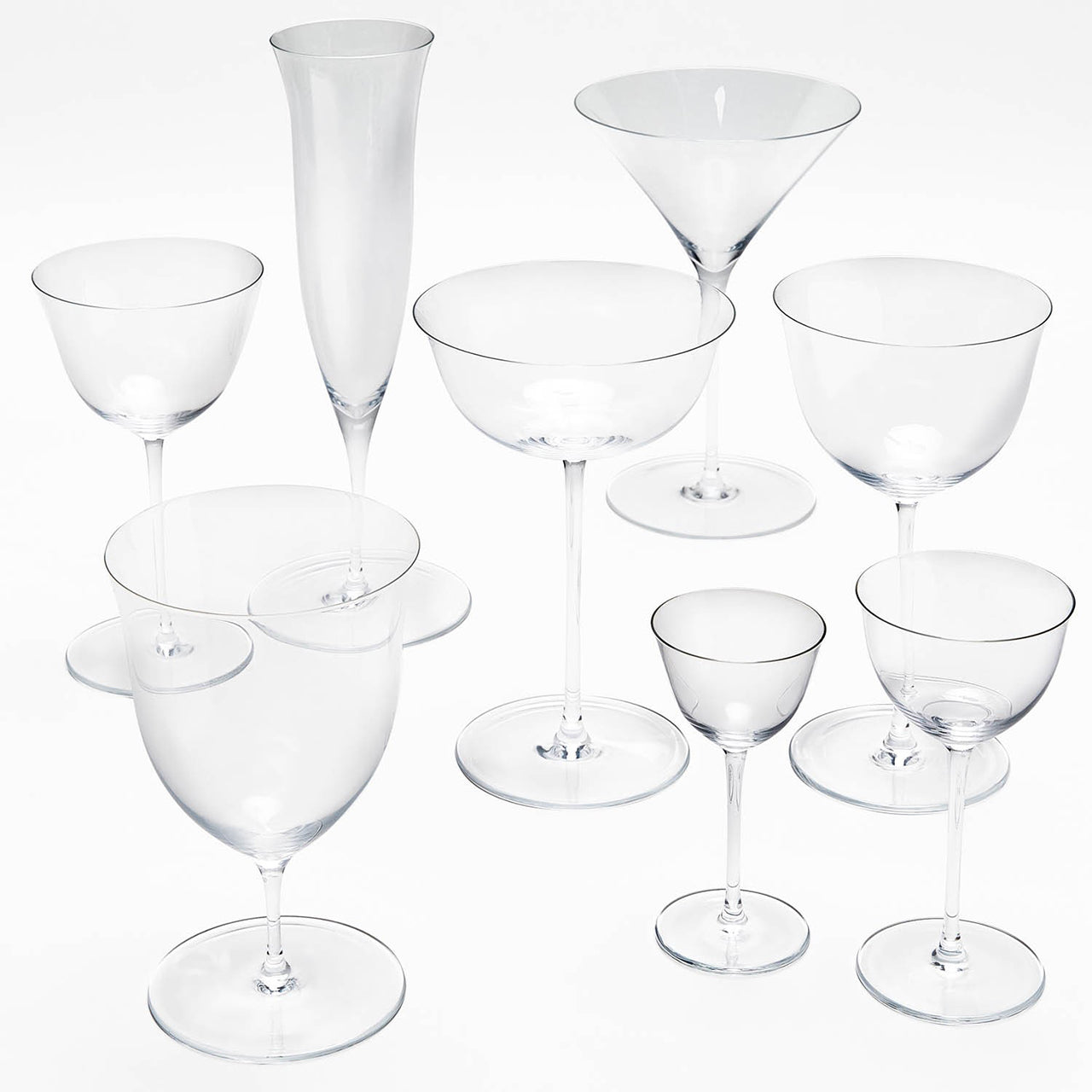 "Patrician" Drinking Set No. 238 Finger/Sherbet Bowl on Stem by Josef Hoffmann