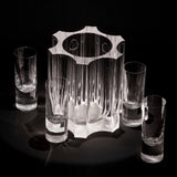 "Loos" Champagne Cooler & "Feingespritzer" Glassess by Adolf Loos & Hubmann & Vass