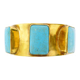 "Rock Candy" Turquoise Cuff by Michelle Nussbaumer