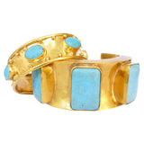 "Rock Candy" Turquoise Cuff by Michelle Nussbaumer
