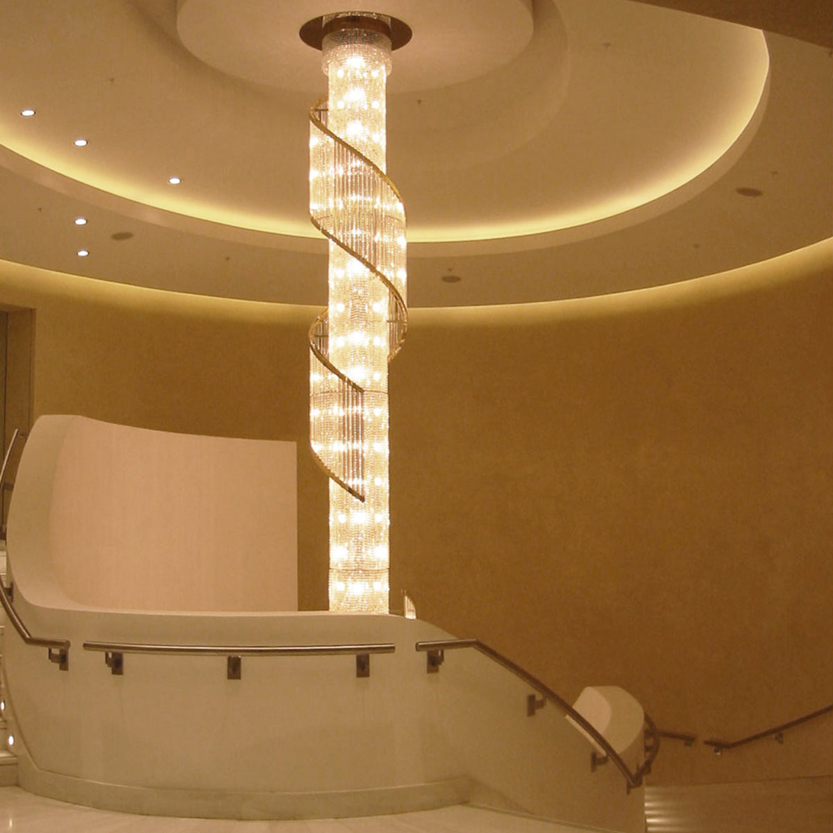 "Megaron Spiral" Chandelier