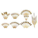 "Montico" Gold-plated Flatware Set