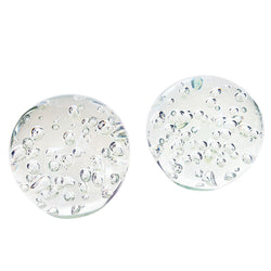 Pair of Murano Glass Balls
