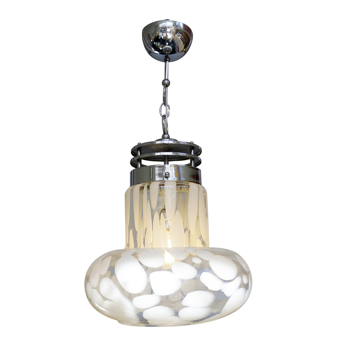 Vinage Murano Chandelier attributed to Mazzega