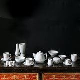 "Palatin" Tea Cup & Saucer with Monogram by Gottfried Palatin