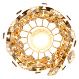Gilt Brass & Crystal Pendant Light by Palwa