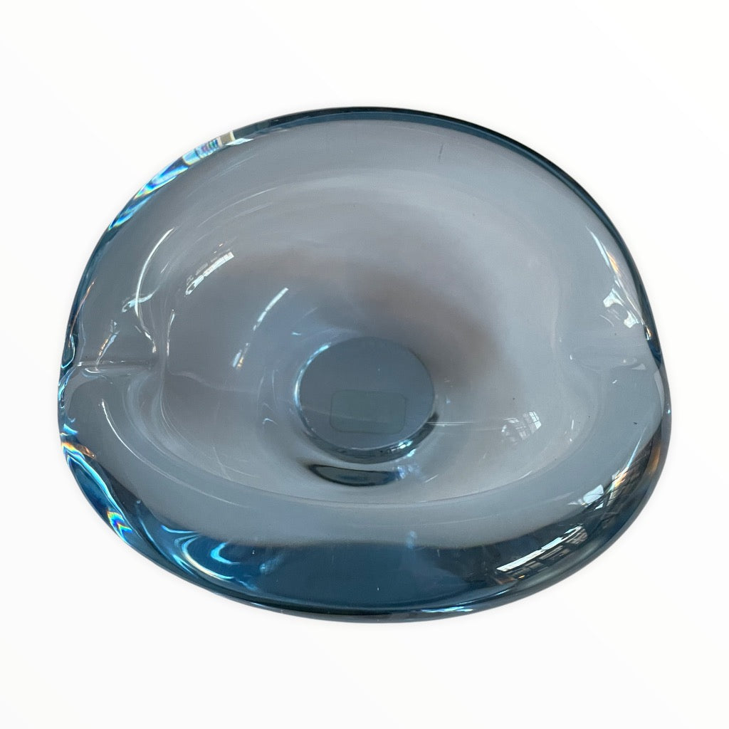 Danish Modern Glass Bowl by Per Lütken