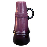 German Modernist Purple Jug Vase by Karl Friedrich