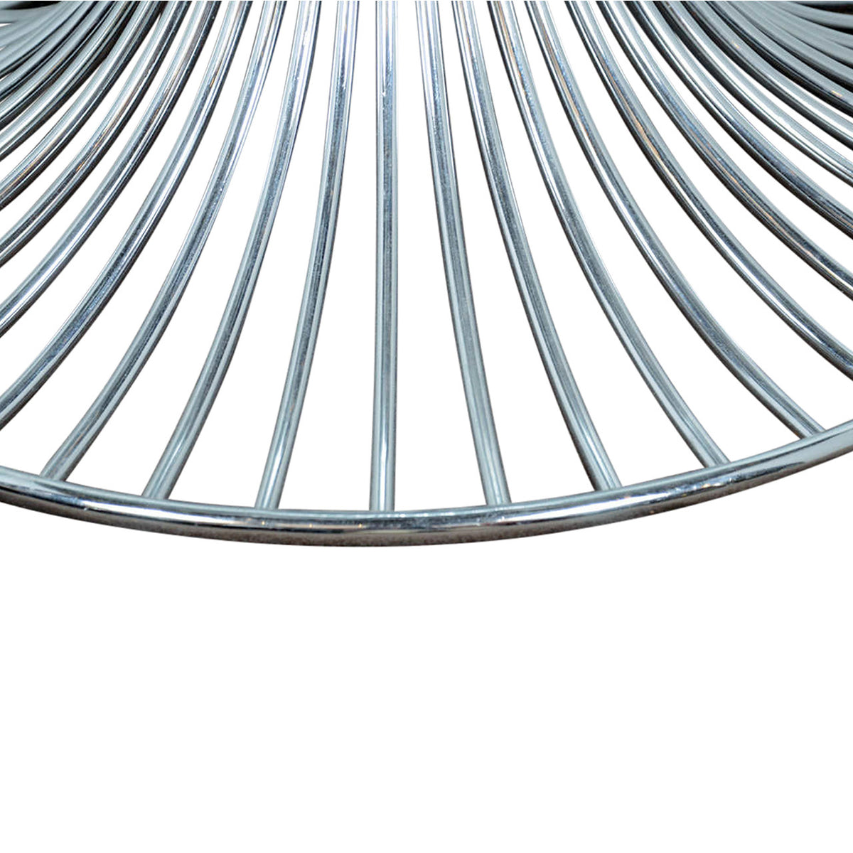 Modernist Chrome Dining Table by Gastone Rinaldi