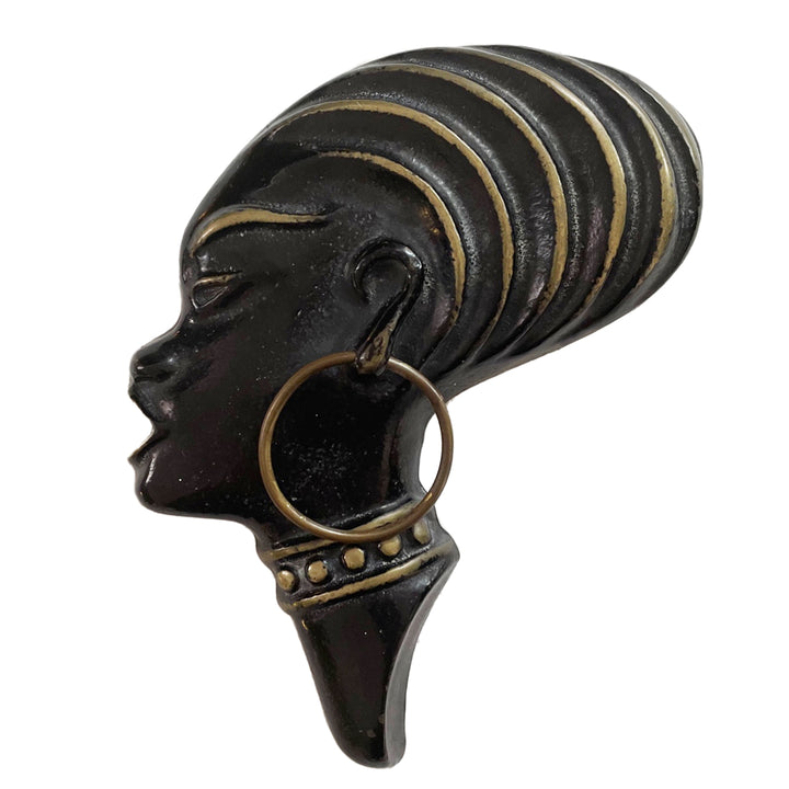 Profile of an African Lady Attributed to Richard Rohac