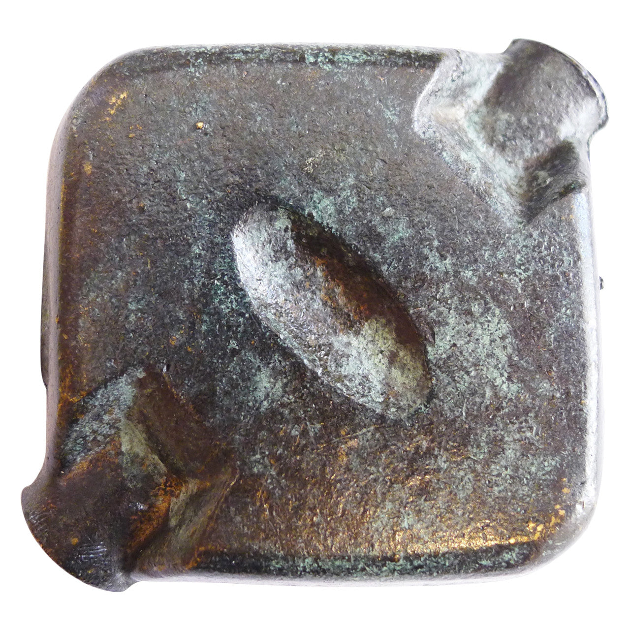 Mid-Century Austrian Patinated Brass Ashtray