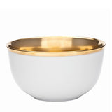 "Schubert" Champagne Bowl Charcoal Gray & Gold by Augarten
