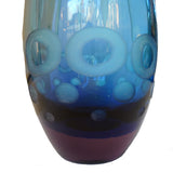 Mouth-blown Etched Glass Vase