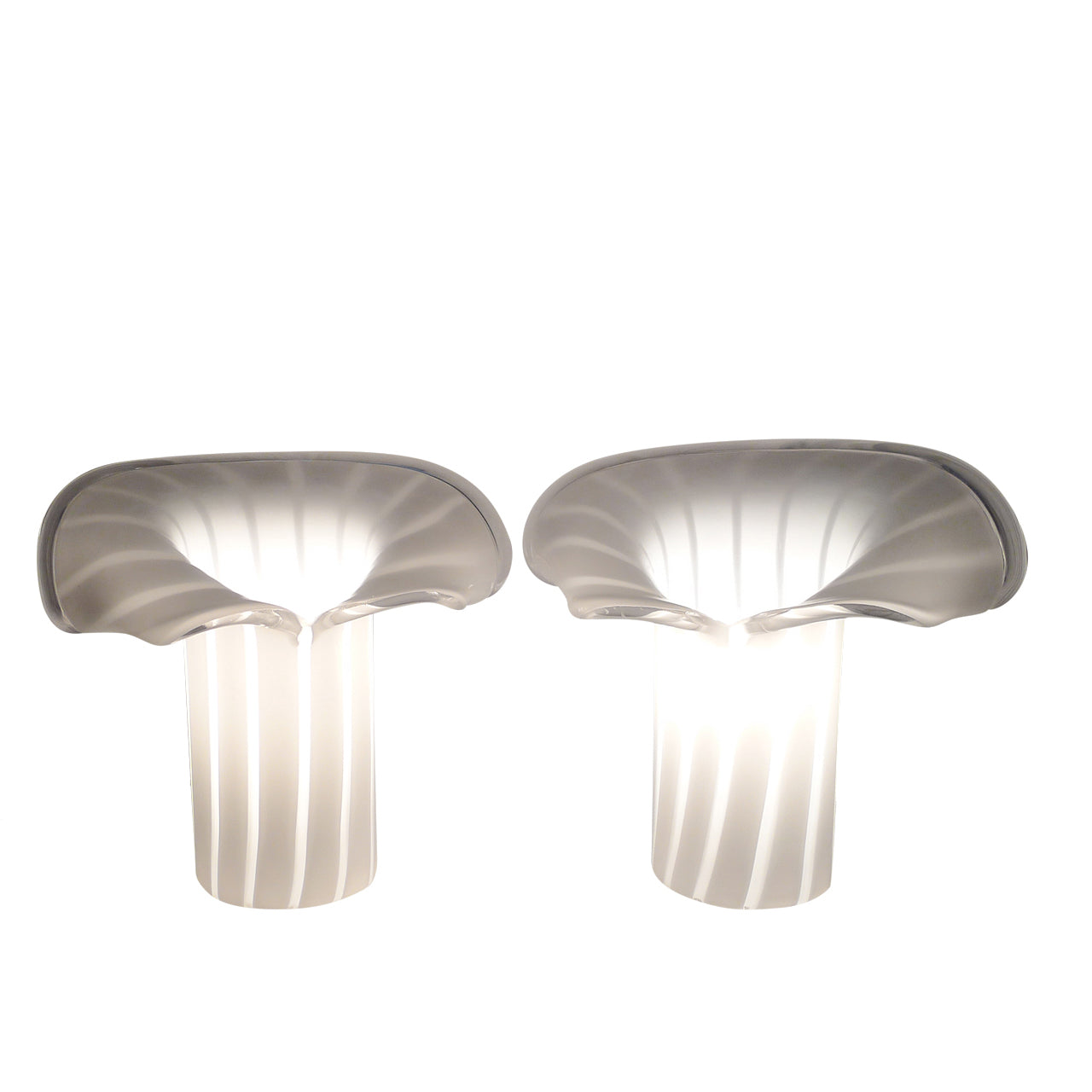 Pair of Vintage Murano Table Lamps by Gino Vistosi