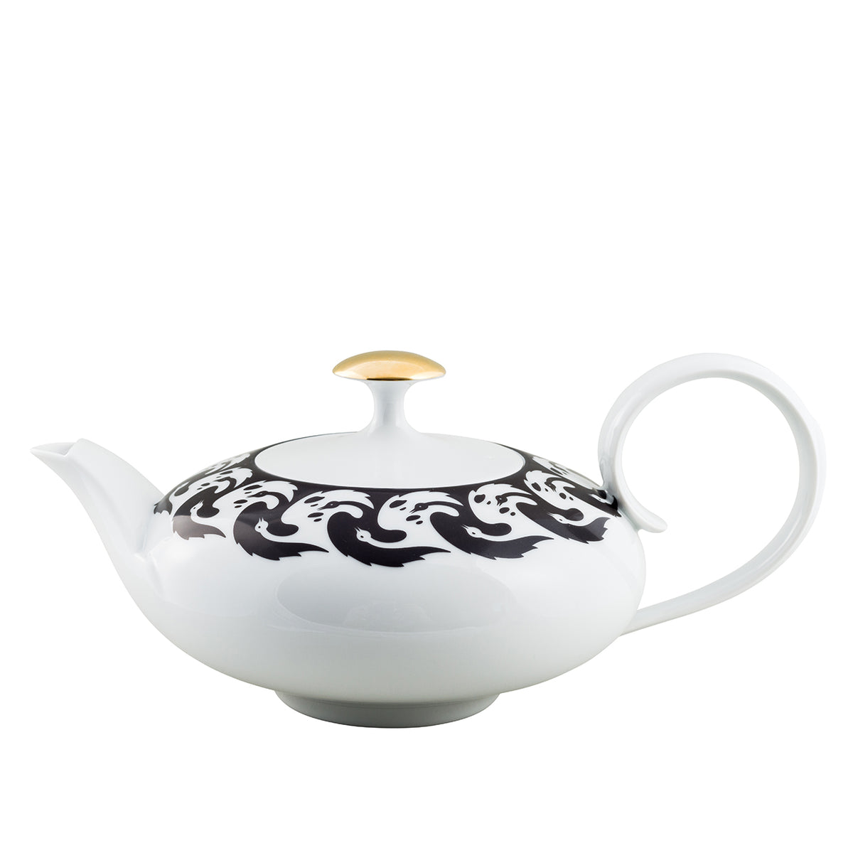 "Vogelkolonie" Tea Set Platinum by Koloman Moser & Ena Rottenberg